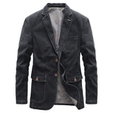 Men's Elegant Cotton Blazer