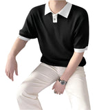 Men's Wide Sleeve Polo Shirt