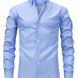 Men's Elegant Striped Shirt