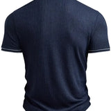 Lyle Men's Ribbed Polo Shirt