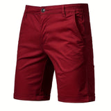 Elegant Men's Cotton Shorts