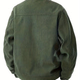 Stylish Men's Velour Jacket
