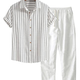 Men's Short Sleeve Holiday Set