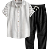 Men's Short Sleeve Holiday Set