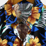Men's Yellow Floral Shirt