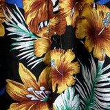 Men's Yellow Floral Shirt