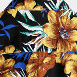 Men's Yellow Floral Shirt