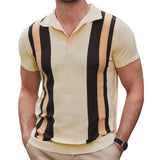 Men's Polo Shirt with Contrast Trim