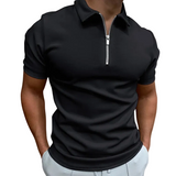 Men's Zip Polo Shirt