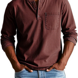 Men's Vintage-Style Polo Shirt