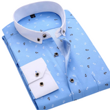 Men's Nautical Print Shirt