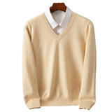 Elegant Men's V-Neck Sweater