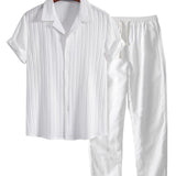 Men's Short Sleeve Shirt Set