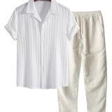 Men's Short Sleeve Shirt Set