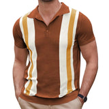 Men's Polo Shirt with Contrast Trim