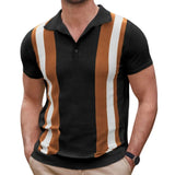 Men's Polo Shirt with Contrast Trim
