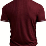 Lyle Men's Ribbed Polo Shirt