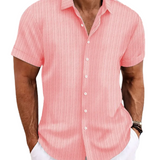 Casual Men's Short Sleeve Shirt