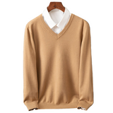 Elegant Men's V-Neck Sweater