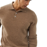 Garth Men's Polo Collar Sweater