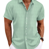 Casual Men's Short Sleeve Shirt
