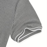 Lyle Men's Ribbed Polo Shirt