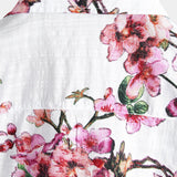 Men's Floral Shirt in Navy or White