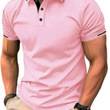 Men's Elegant Office Polo Shirt