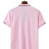 Men's Elegant Office Polo Shirt