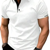 Men's Elegant Office Polo Shirt