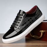 Men's Elegant Leather Shoes in Bold Colours