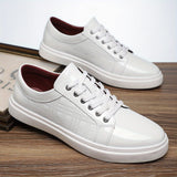 Men's Elegant Leather Shoes in Bold Colours