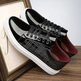 Men's Elegant Leather Shoes in Bold Colours