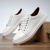 Men's Elegant Leather Shoes in Bold Colours