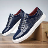 Men's Elegant Leather Shoes in Bold Colours