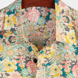 Grey Men's Short Sleeve Shirt