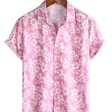 Pink Men's Summer Shirt