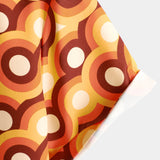 Men's Orange Retro Shirt in 70s Style
