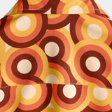 Men's Orange Retro Shirt in 70s Style