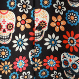 Russell Men's Short Sleeve Shirt with Skull Print – Black