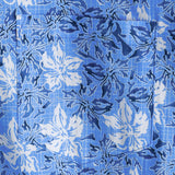 Murray Men's Floral Short Sleeve Shirt – Blue