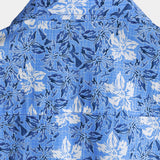 Murray Men's Floral Short Sleeve Shirt – Blue