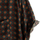 Lyle Men's Retro Short Sleeve Shirt – Brown