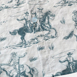 Men's Beige Shirt with Horse Pattern