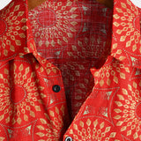 Men's Boho 70s-Style Hawaiian Shirt