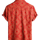 Men's Boho 70s-Style Hawaiian Shirt