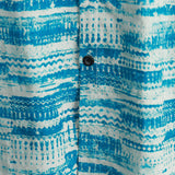Barry Retro Men's Short Sleeve Shirt – Blue