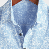 Light Blue Men's Hawaiian Shirt