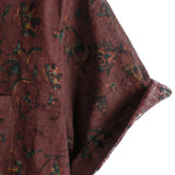 Men's Boho Retro Floral Shirt