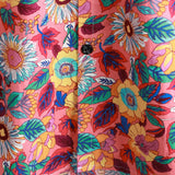 Men's Pink Hawaiian Floral Shirt